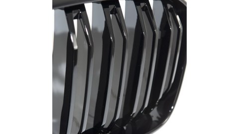 Grill BMW X3 G01 F97 X4 G02 F98 Facelift podwójne żeberka Gloss Black