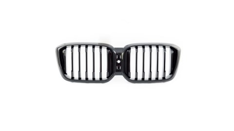 Grill BMW X3 G01 F97 X4 G02 F98 Facelift pojedyncze żeberka Gloss Black