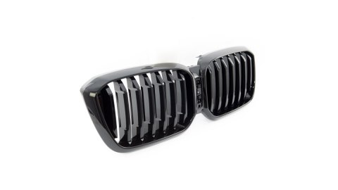 Grill BMW X3 G01 F97 X4 G02 F98 Facelift pojedyncze żeberka Gloss Black