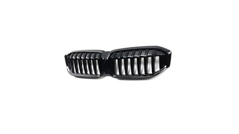 Grill BMW 3 G20 G21 Facelift pojedyncze żeberka Gloss Black