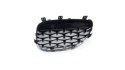Grill BMW 5 E60 E61 Gloss Black & Chrome