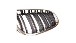 Grill BMW 5 E60 E61 podwójne żeberka Chrome & Black