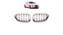 Grill BMW 5 E60 E61 podwójne żeberka Chrome & Black