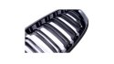 Grill BMW 5 E60 E61 podwójne żeberka Gloss Black