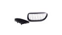 Grill BMW 6 E63 E64 pojedyncze żeberka Matt Black