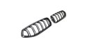 Grill BMW Z4 G29 podwójne żeberka Gloss Black