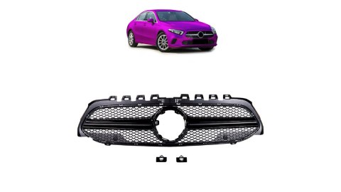 Grill Mercedes-Benz A V177 W177 Gloss Black A-Type