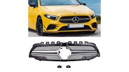 Grill Mercedes-Benz A V177 W177 Matt Silver A-Type