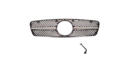 Grill Mercedes-Benz C W203 S203 Chrome & Black