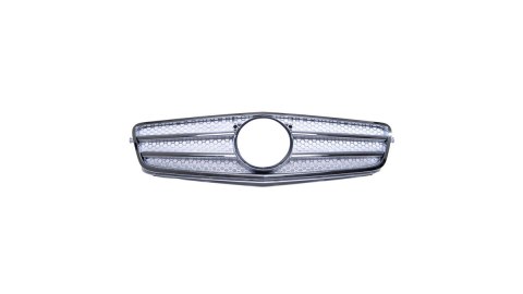 Grill Mercedes-Benz C W204 S204 Chrome & Silver