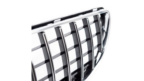 Grill Mercedes-Benz CLS C218 Facelift GT Chrome & Black Camera