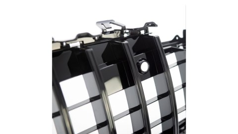 Grill Mercedes-Benz CLS C257 GT Gloss Black Camera