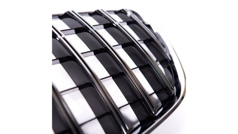 Grill Mercedes-Benz E C207 A207 Facelift GT Chrome & Black