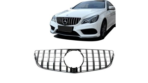 Grill Mercedes-Benz E C207 A207 Facelift GT Chrome & Black