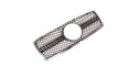 Grill Mercedes-Benz E W210 S210 Chrome & Black A-Type