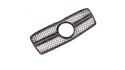 Grill Mercedes-Benz E W210 S210 Chrome & Black A-Type