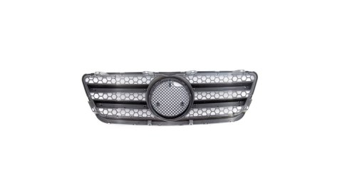 Grill Mercedes-Benz E W210 S210 Facelift Chrome & Silver