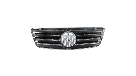 Grill Mercedes-Benz S W220 Facelift Chrome & Black