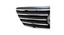 Grill Mercedes-Benz S W220 Facelift Chrome & Black