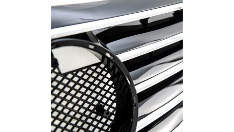 Grill Mercedes-Benz S W220 Facelift Chrome & Black