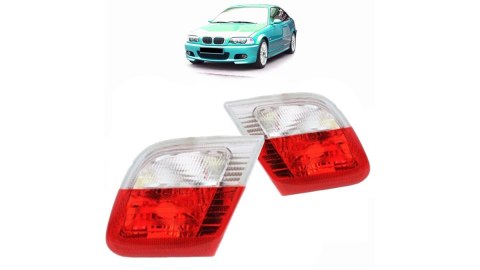 Lampa BMW 3 E46 Tył Wewnętrzna Prawa Red-Clear