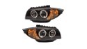 Lampy BMW 1 E81 E82 E87 E88 Przód Black