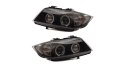 Lampy BMW 3 E90 E91 Przód CCFL Black