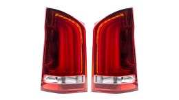 Lampy Mercedes-Benz Vito W447 Tył Dynamic LED Black-Red