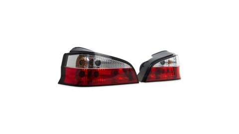 Lampy PEUGEOT 106 Tył Crystal Red Clear