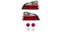 Lampy PEUGEOT 106 Tył Crystal Red Clear