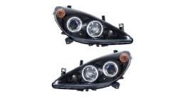 Lampy PEUGEOT 307 CC SW 2001-obecnie Przód Projector Black