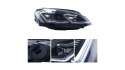 Lampy Volkswagen Golf 7 Przód Chrome