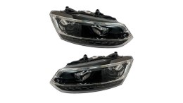Lampy Volkswagen POLO V Przód Black