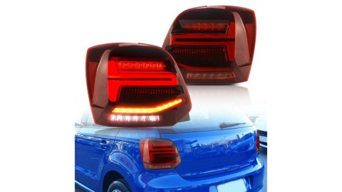 Lampy Volkswagen POLO V Tył Dynamic LED Red
