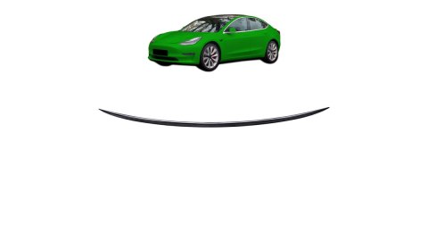 Lotka Tesla Model 3 Lip Gloss Black