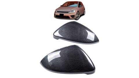 Nakładki lusterek Volkswagen Golf 7 Carbon Look