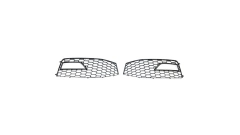 Ramka halogenów Audi A4 B8 Facelift Gloss Black