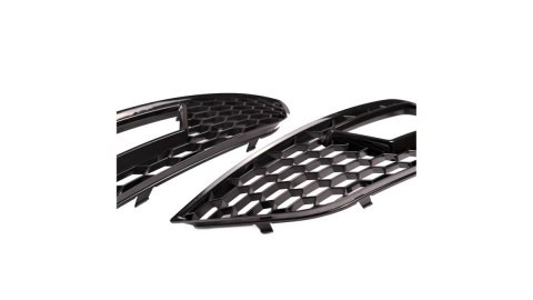 Ramka halogenów Audi A4 B8 Facelift Gloss Black