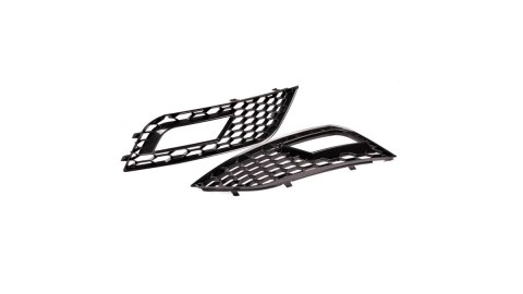 Ramka halogenów Audi A4 B8 Facelift Gloss Black