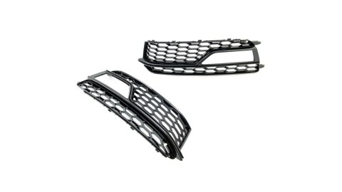 Ramka halogenów Audi A5 8T Facelift Gloss Black