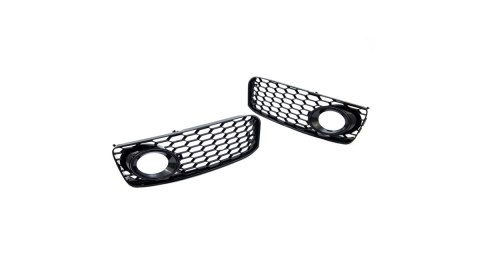 Ramka halogenów Audi A5 8T Gloss Black