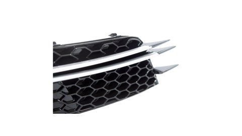 Ramka halogenów Audi A6 C7 Chrome Black