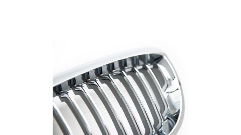 Grill BMW 3 E46 Facelift pojedyncze żeberka Chrome