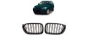 Grill BMW X3 F25 X4 F26 Facelift podwójne żeberka Gloss Black