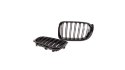Grill BMW X3 F25 X4 F26 Facelift podwójne żeberka Gloss Black
