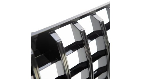 Grill Mercedes-Benz GLE W166 GLE C292 Facelift Pan America GT Gloss Black Camera