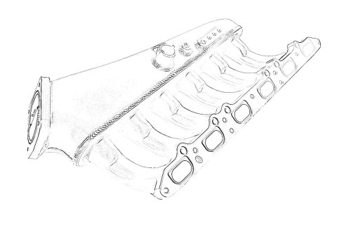 Kolektor ssący BMW M54 z przepustnicą i listwą paliwową