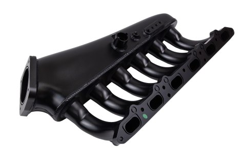 Kolektor ssący BMW M54 z przepustnicą i listwą paliwową