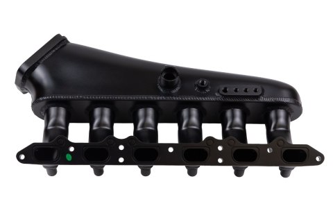 Kolektor ssący BMW M54 z przepustnicą i listwą paliwową