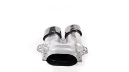 Końcówki tłumika Black MERCEDES C-Class W205 S205 A205 C205 Facelift 2019-2021